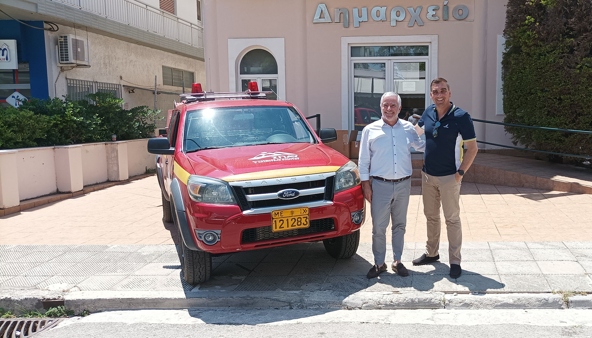 Δήμος Παιανίας: Νέο όχημα στην Πολιτική Προστασία από τον ΣΠΑΥ