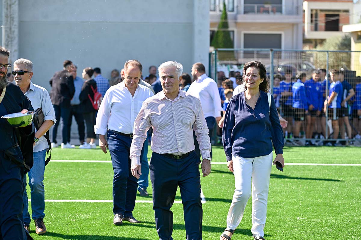 Δήμος Παιανίας: Εγκαινιάσθηκαν τα γήπεδα στο ΔΑΚ Παιανίας - Ισίδωρος Μάδης: Δημιουργούμε νέες αθλητικές υποδομές στον δήμο μας