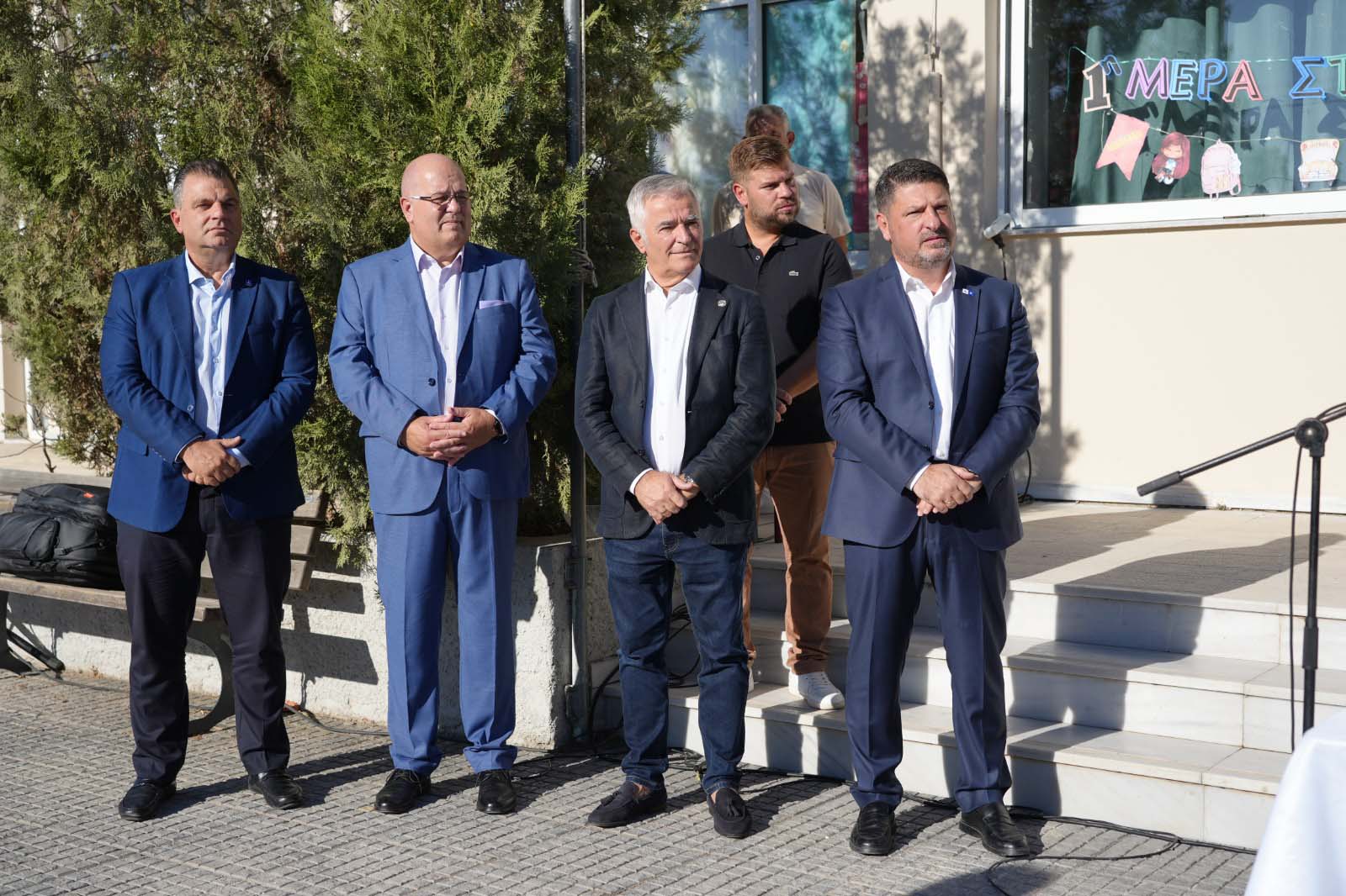 Δήμος Παιανίας - Ισίδωρος Μάδης: Ο αγιασμός κάθε χρόνο βρίσκει τη σχολική στέγη καλύτερη