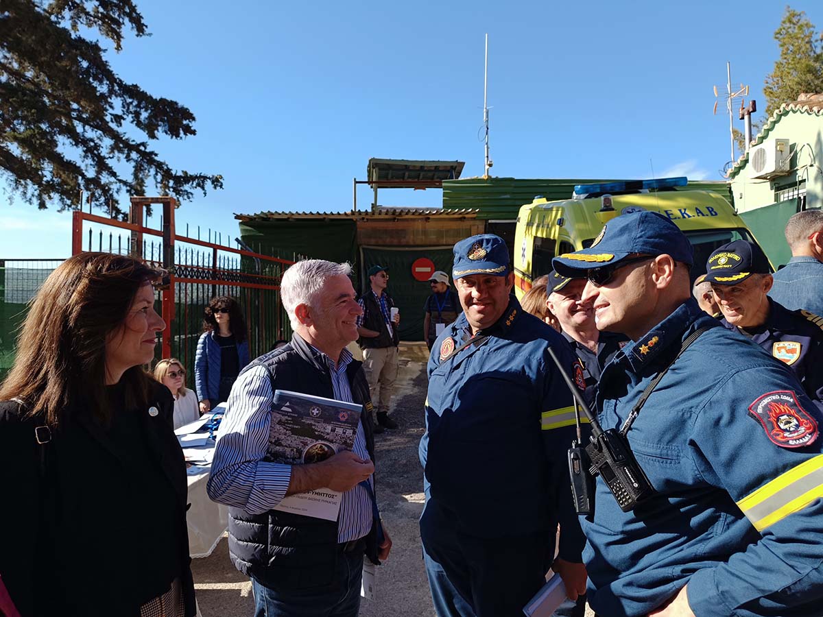 Δήμος Παιανίας: Με επιτυχία στέφθηκε η άσκηση ΑΙΝΕΙΑΣ 2024 – Υμηττός