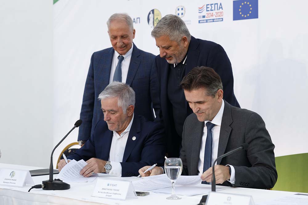 Υπεγράφη η προγραμματική σύμβαση για το δίκτυο ακαθάρτων στην ΔΕ Παιανίας