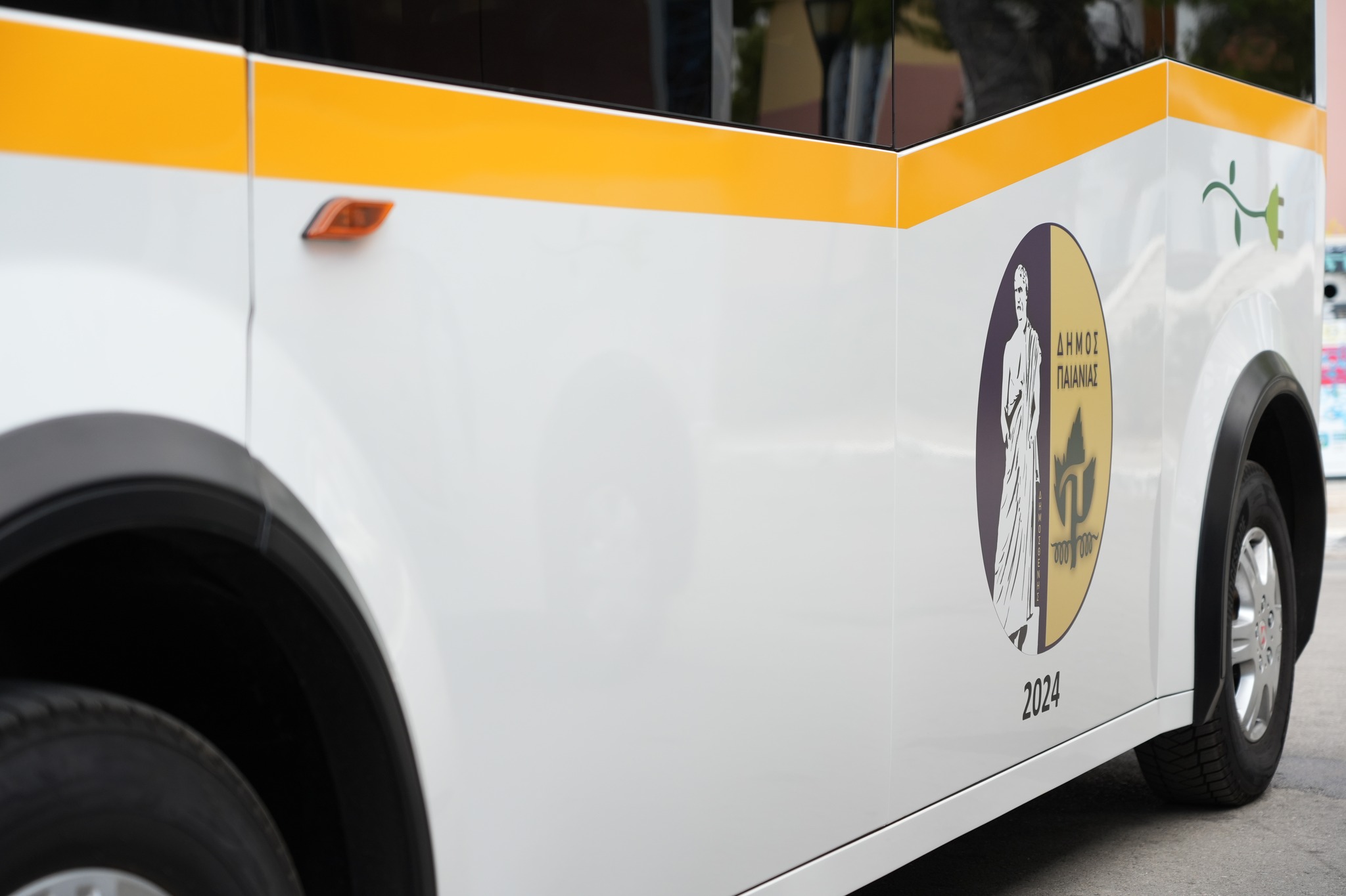 Δήμος Παιανίας: Παραδόθηκαν τα υπερσύγχρονα ηλεκτρικά λεωφορεία για τη δημοτική συγκοινωνία