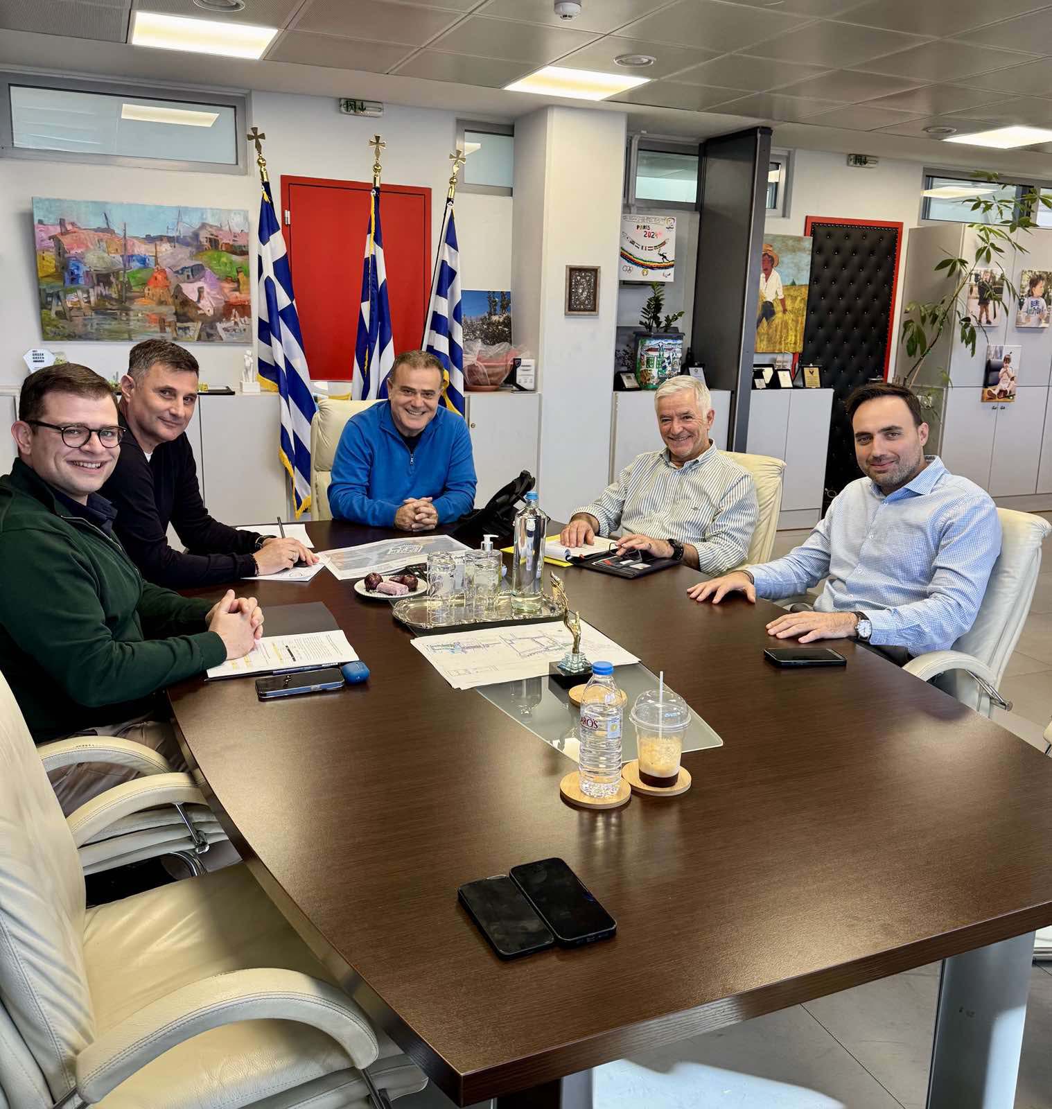 Συνάντηση συνεργασίας Δήμων Παλλήνης και Παιανίας για θέματα εκπαίδευσης και μαθητικού πληθυσμού