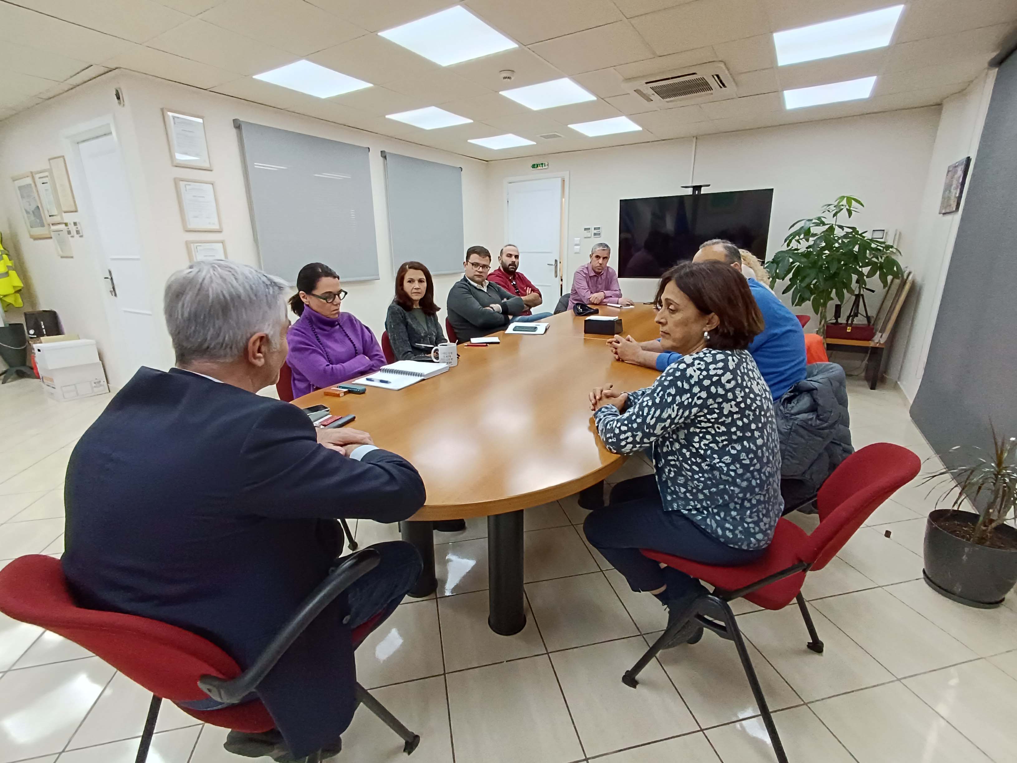 Δήμος Παιανίας: Σύσκεψη για την εξέλιξη των εργασιών σε 1ο & 2ο Γυμνάσιο