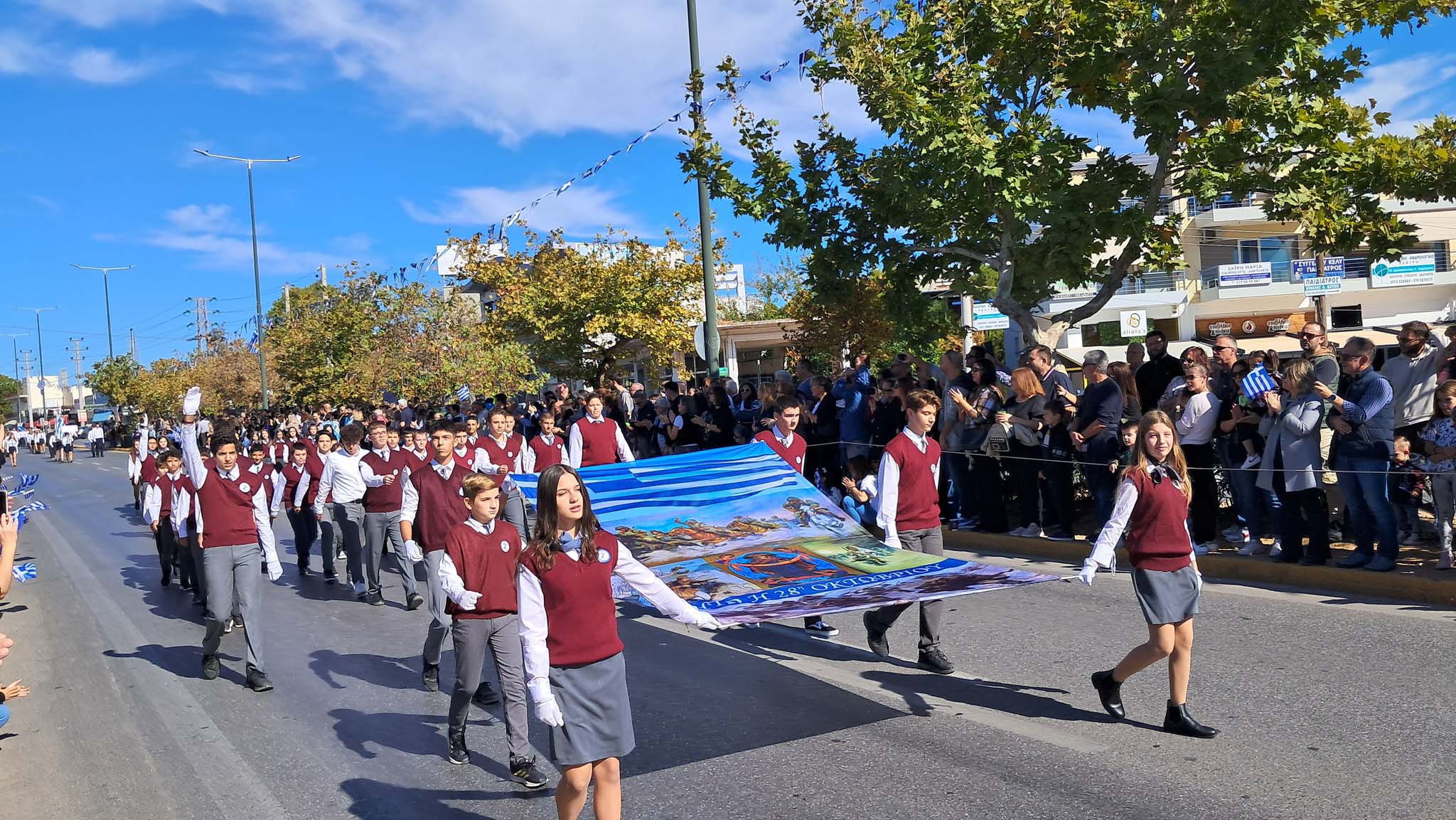 Δήμος Παιανίας: Με κάθε επισημότητα τιμήθηκε η 28η Οκτωβρίου
